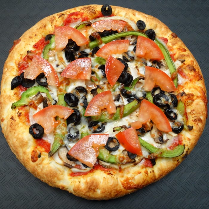 Vegetarian Special Pizza.
