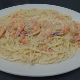 Garlic Shrimp Linguini