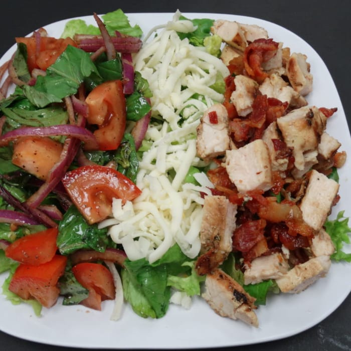 Chicken and Bacon Salad.