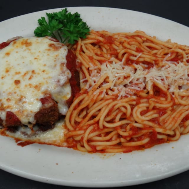 Eggplant Parmesan Pasta.