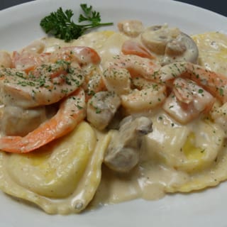 Raviolis with Shrimp