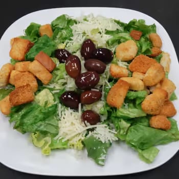 Grilled Chicken Caesar Salad.