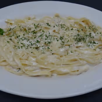 Fettuccini Alfredo.
