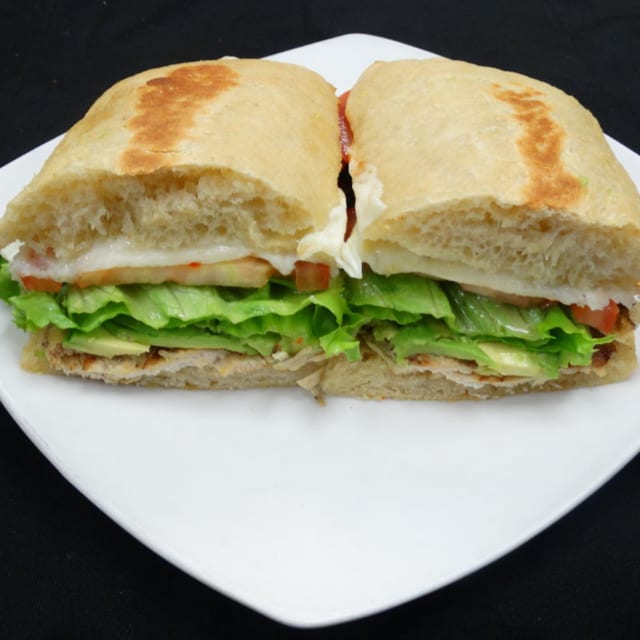 Avocado and Cheese Sandwich.